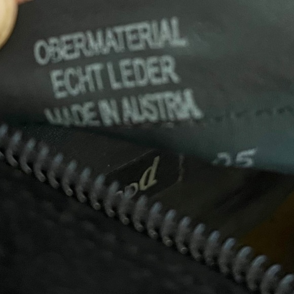 Paul Green Elle Suede Ankle Booties, Black, Size 6 - Picture 6 of 10